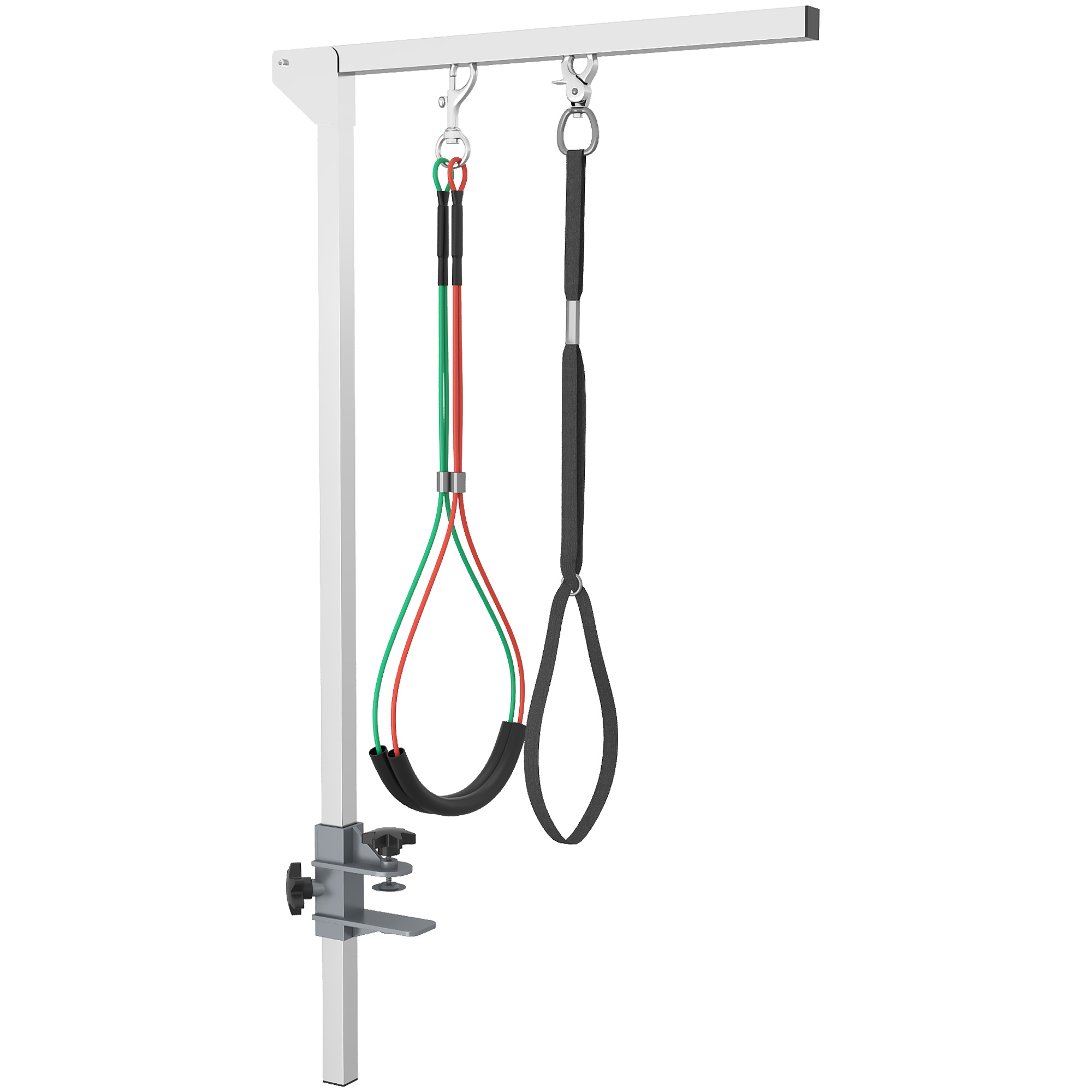 Haustierfrisiertisch Frisiertisch für Haustiere, höhenverstellbar, 36  x 8 x 74 cm, Silber