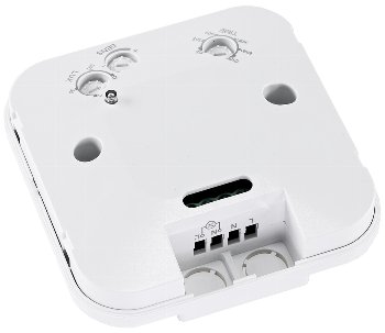 Bewegungsmelder Aufputz HF "CBM-HFQ", LED geeignet, 8m Detektion, 800W, weiß