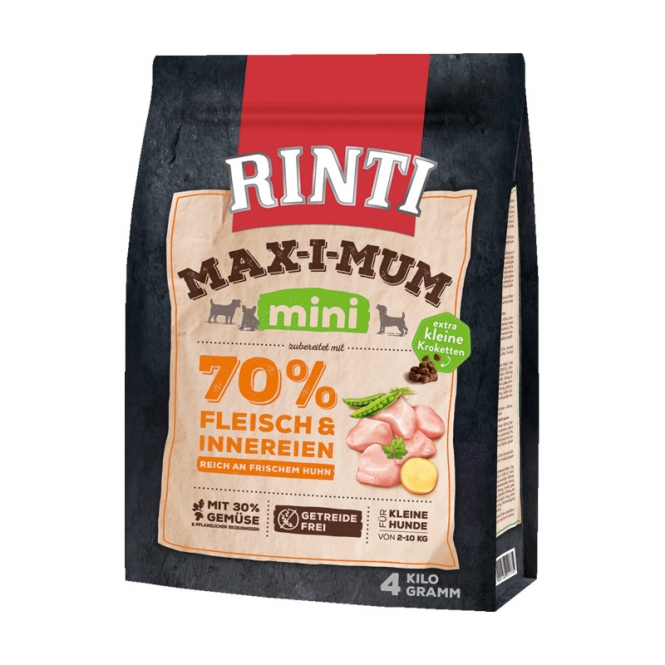 Rinti Max-i-mum mini Huhn - 4 kg Rinti Max-i-mum mini Huhn - 4 kg
