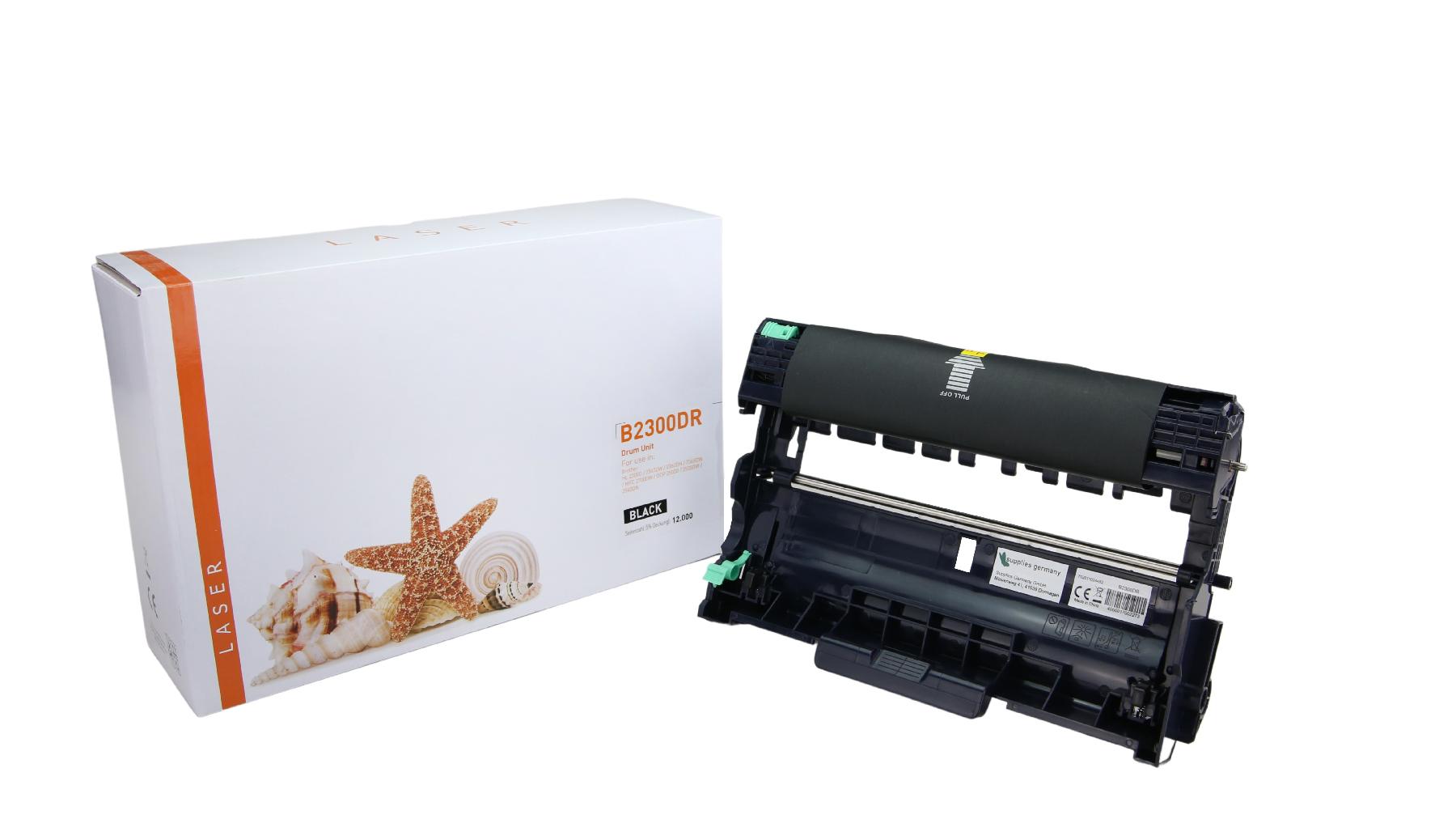 DR2300 alternativ Trommel schwarz für Brother  / DR2300 / 12.000 Seiten