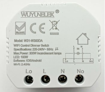 MILOS WiFi Unterputz Schalter + Dimmer, Android + iOS- App,Alexa/Google tauglich