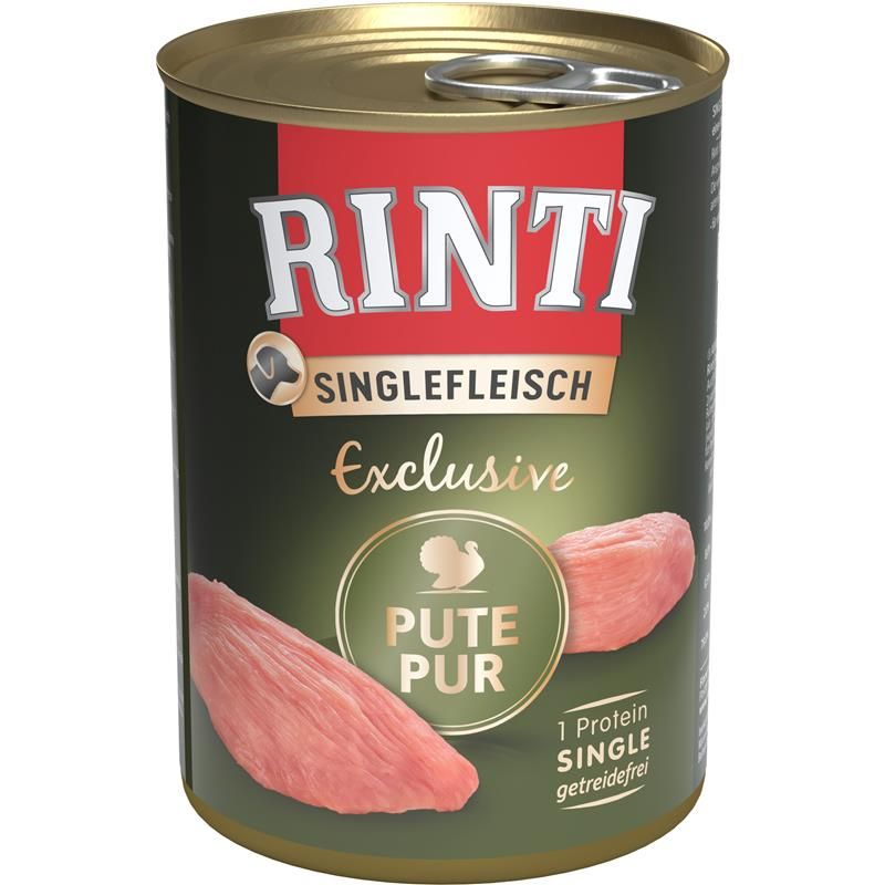 Rinti Singlefleisch Exclusive Pute Pur 400g