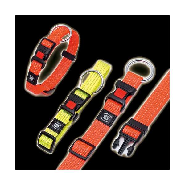Karlie ASP Reflex Halsband - Gelb / 30 - 45 cm Karlie ASP Reflex Halsband - Orange / 45 - 65 cm