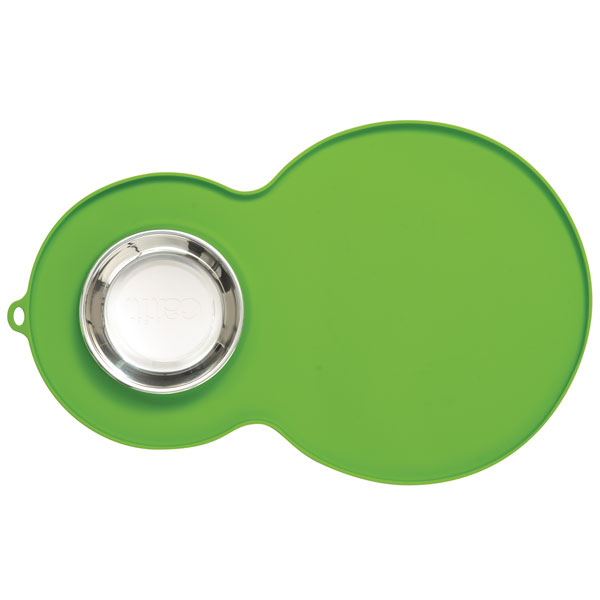 CATIT Silikonmatte Erdnuss - 46 x 29 cm - Grün CATIT Silikonmatte Erdnuss - 46 x 29 cm - Grün