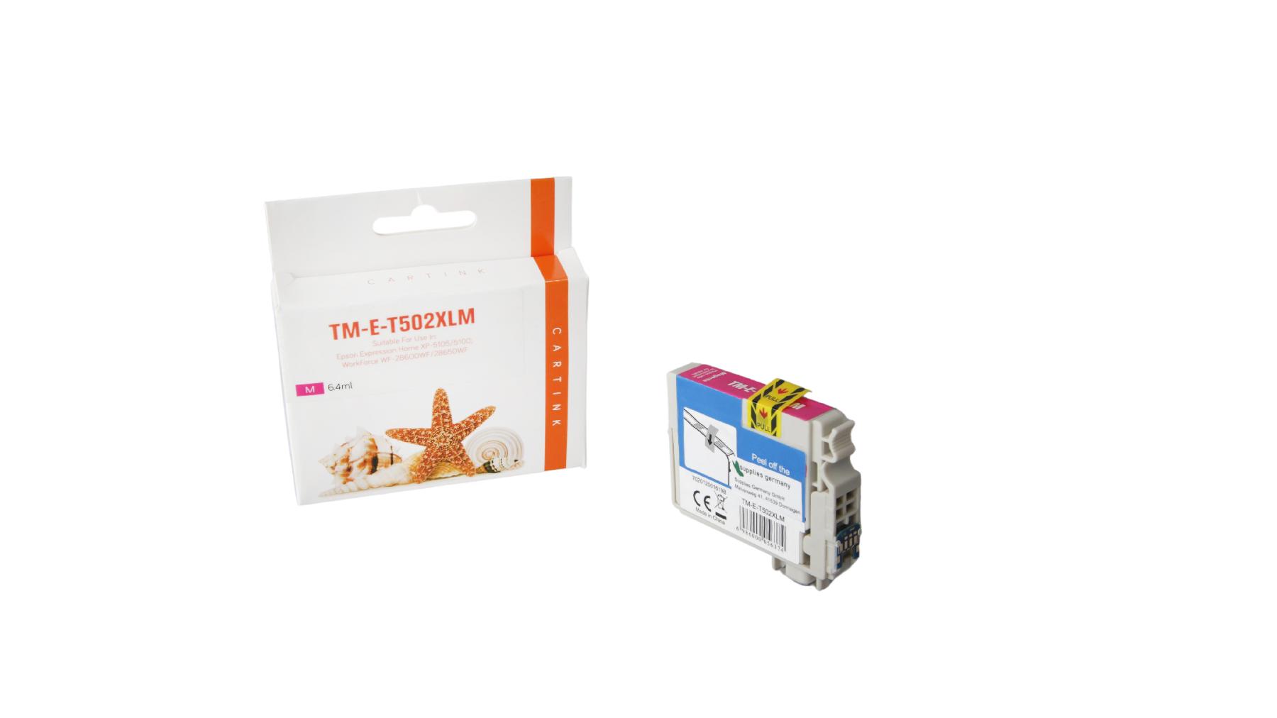 T502XLM alternativ Seestern Tinte Magenta für E / C13T02W34010 / 6,4ml