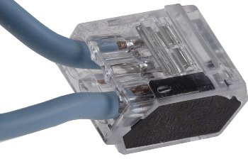 Steckbare Dosenklemmen, 50er Pack, 1-polig, 3 Klemmstellen, 1-2,5mm²