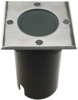 Bodenleuchte "BEL Uni Q", 10x10x14cm, IP65, GU10 Fassung, 4eckig