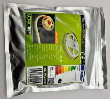 LED-Stripe "CLS-COB V2" 2m, warmweiß, 12V, 19W, 1817 Lumen