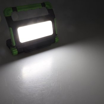LED Baustrahler mit Akku "BSA-50", 50W, 4200lm, 4500K / neutralweiß