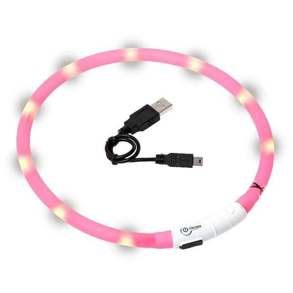 Karlie Visio Light LED-Leuchtschlauch mit USB - Pink Karlie Visio Light LED-Leuchtschlauch mit USB - Pink