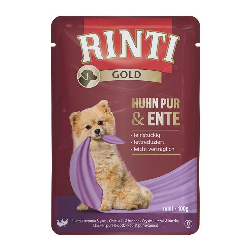 Rinti PB Gold Huhn Pur & Ente 100g Rinti PB Gold Huhn Pur & Ente 100g