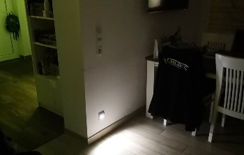 DELPHI LED-Einbauleuchte "COB" weiß, 80x80mm, 3000k, warmweiß, 55 Lumen