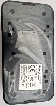 FASKO Kombi Steckdose Schalter,Anthrazit, 250V~, Aufputz, Schraubanschluss