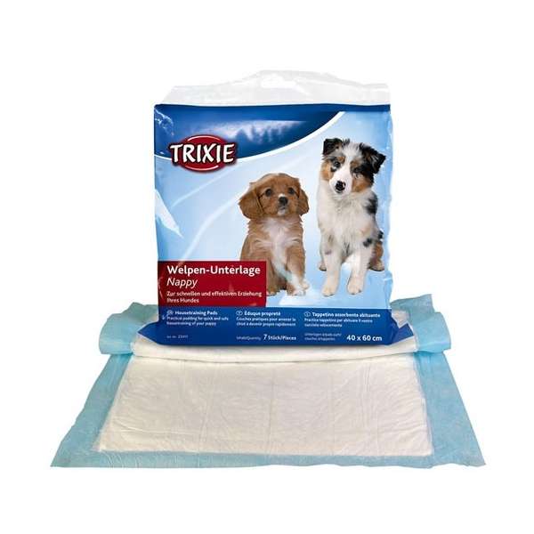 Trixie Welpen-Unterlage Nappy-Stubenrein 60x60cm - 10er Trixie Welpen-Unterlage Nappy-Stubenrein 60x60cm - 10er