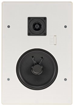 Einbaulautsprecher "CTE-34E",eckig, weiß / 2-Wege, 287x197mm, 120 Watt