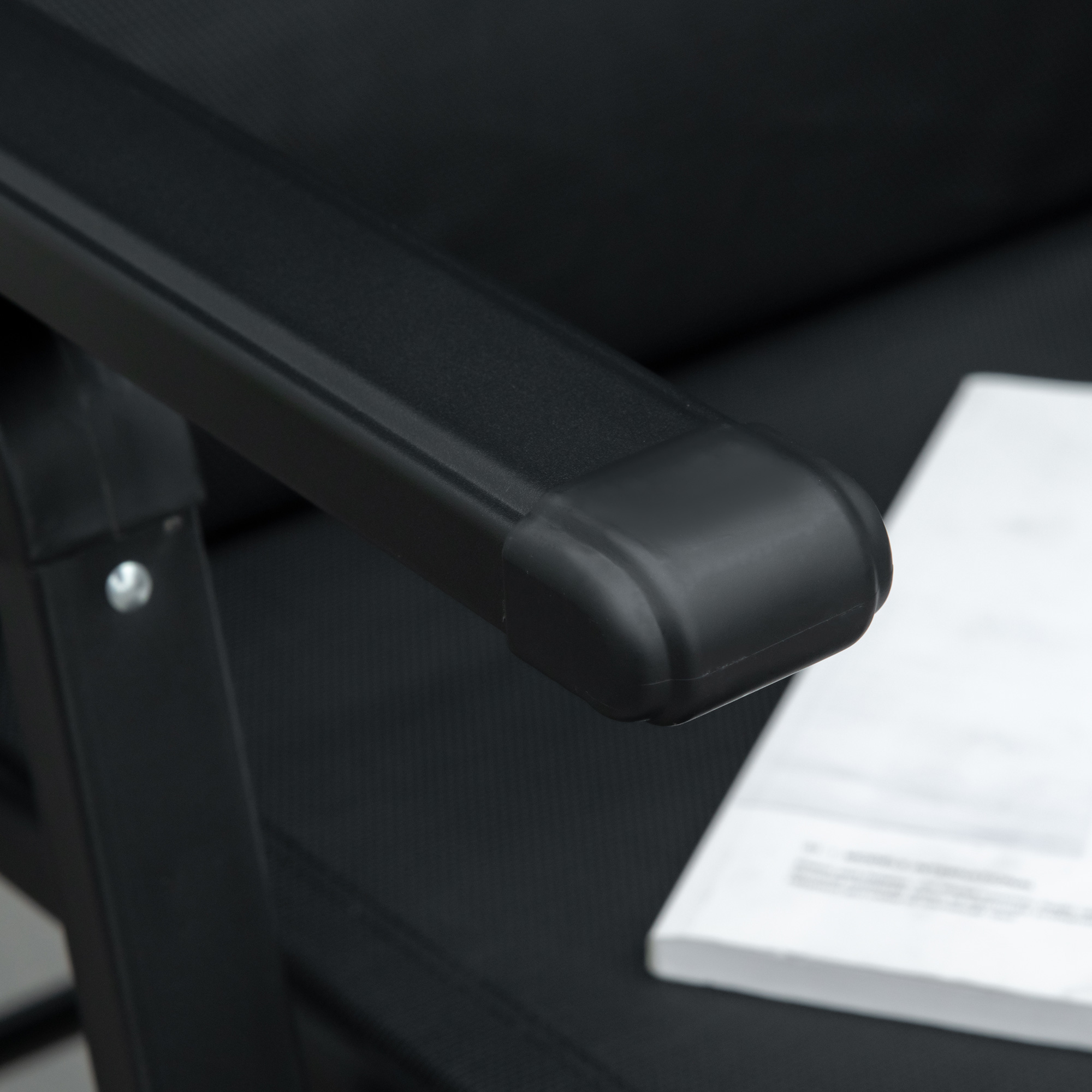 Sonnenliege klappbar Gartenliege mit Kissen Schwerelosigkeit Liegestuhl mit 9-Fach verstellbare Rückenlehne Gartenstuhl bis 150 kg belastbar, für Garten Urlaub Outdoor Strand Pool, Schwarz