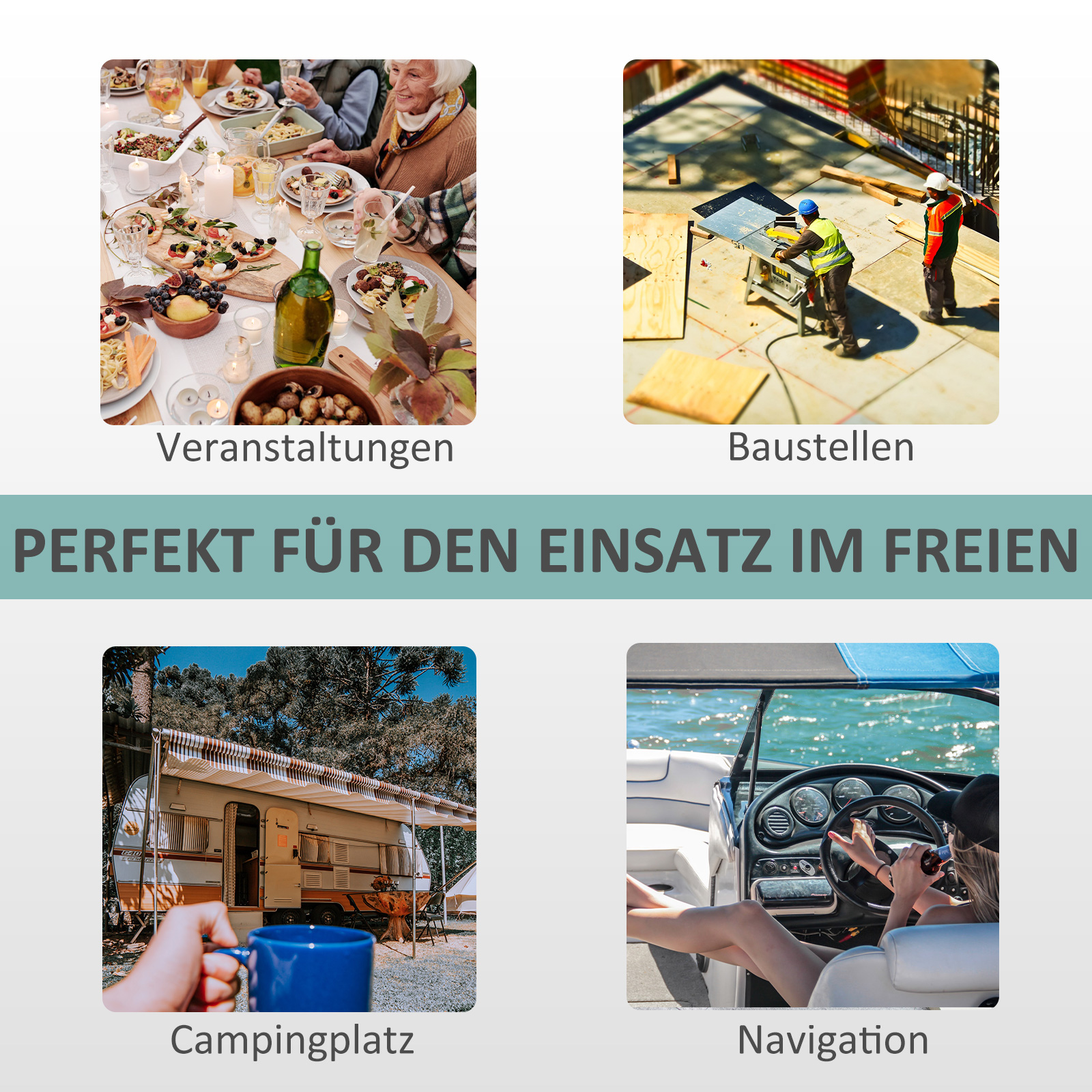 Waschbecken Handwaschbecken Mobiles Waschbecken, tragbar, inkl, Rädern, 51 cm x 33,5 cm x 103cm, Weiß