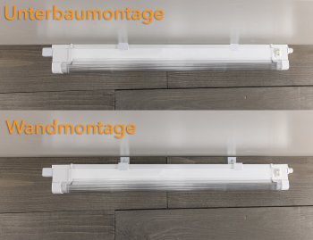 LED Unterbauleuchte "SMD pro" 40cm, 4W, 440lm, 3000k, Licht warmweiß