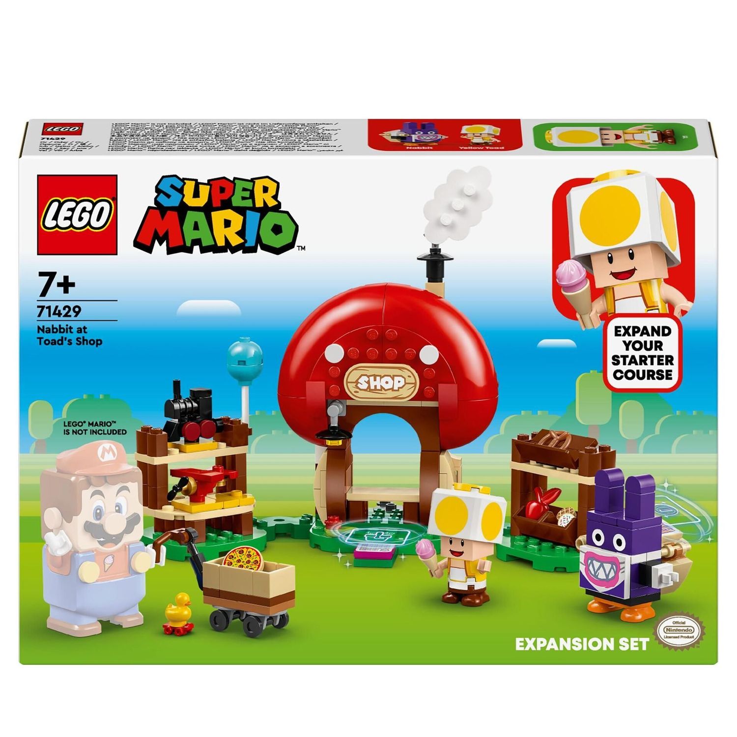 LEGO® 71429 - Super Mario Mopsie in Toads Laden - Erweiterungsset (230 Teile)
