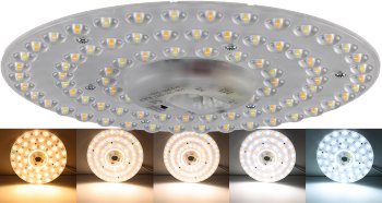 LED Umrüstmodul "UM36cct" für Leuchten, Ø 23cm, 36W, Magnethalter