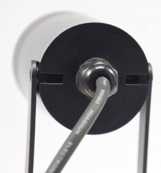 Gartenleuchte "KGL-110", schwarz, 1,5m Kabel+Stecker, GU10-Sockel, IP44