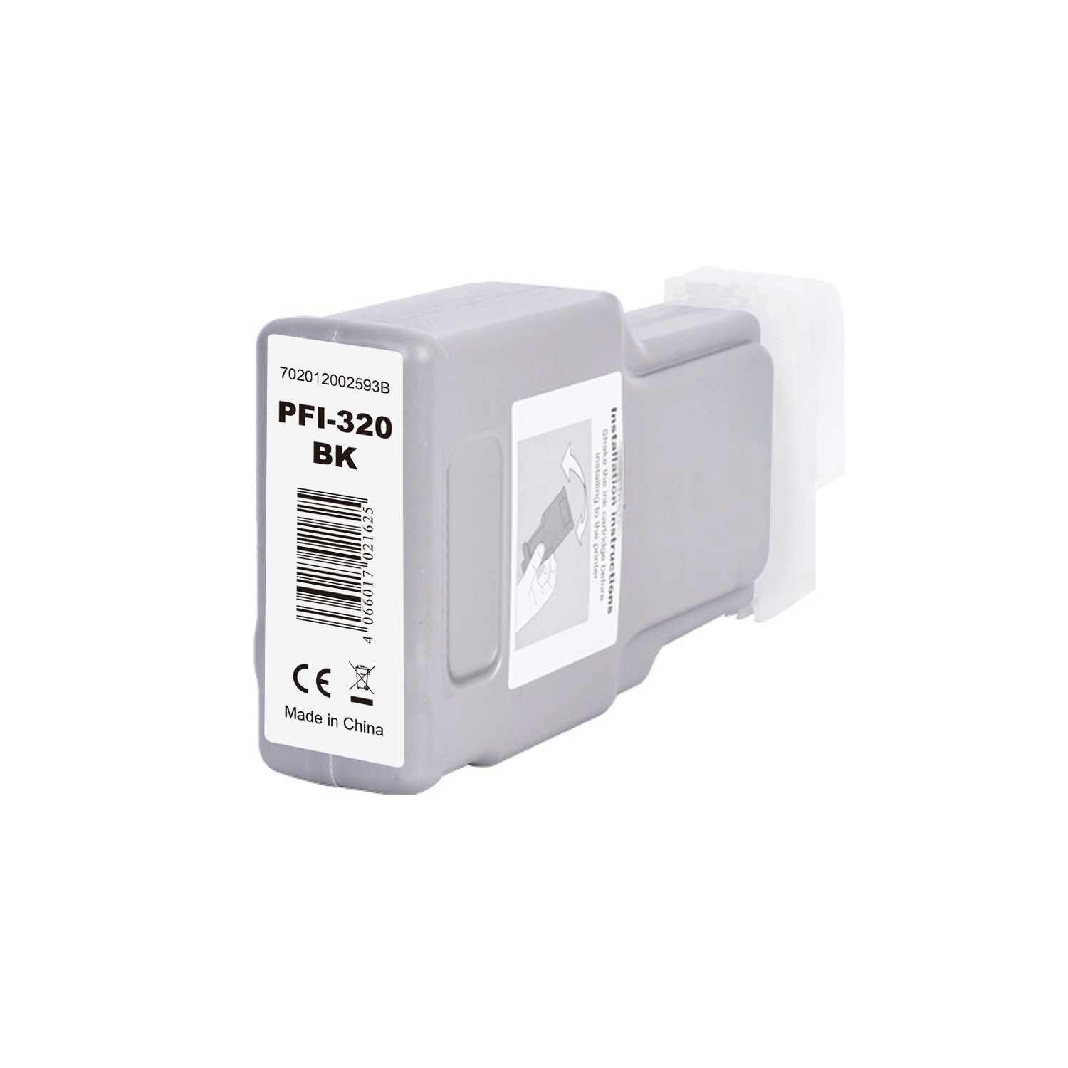 PFI320BK alternativ Tinte black für Canon / 2890C001 / 300ml