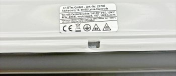 Wand-& Deckenleuchte "HP-50" IP65, 120cm, 48W, 4000k, neutralweiß, 5800 Lumen