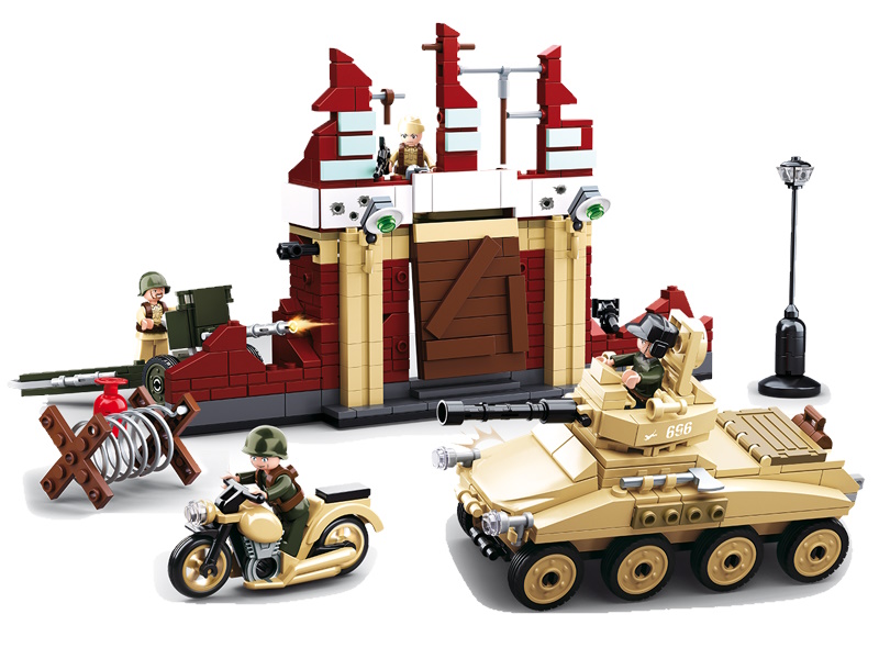 Sluban M38-B0696 - Army WWII - Kampf um Stalingrad