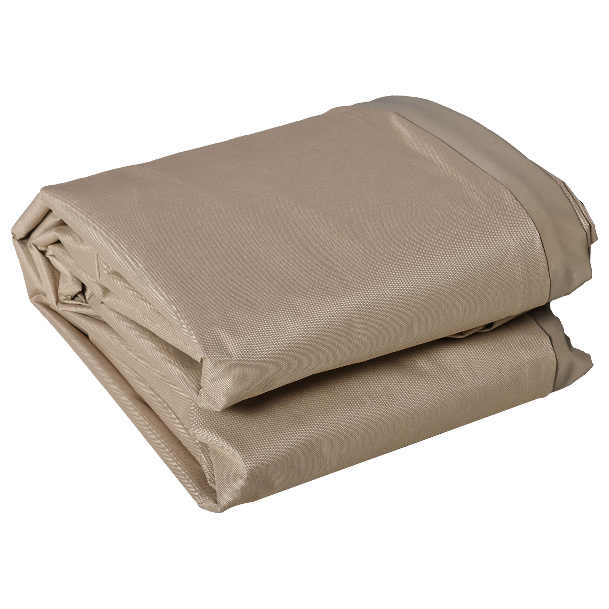 Schutzhülle für Gartenmöbel Winterfest Wasserdicht Abdeckung Abdeckplane Oxford 275 x 205 x 90 cm Beige