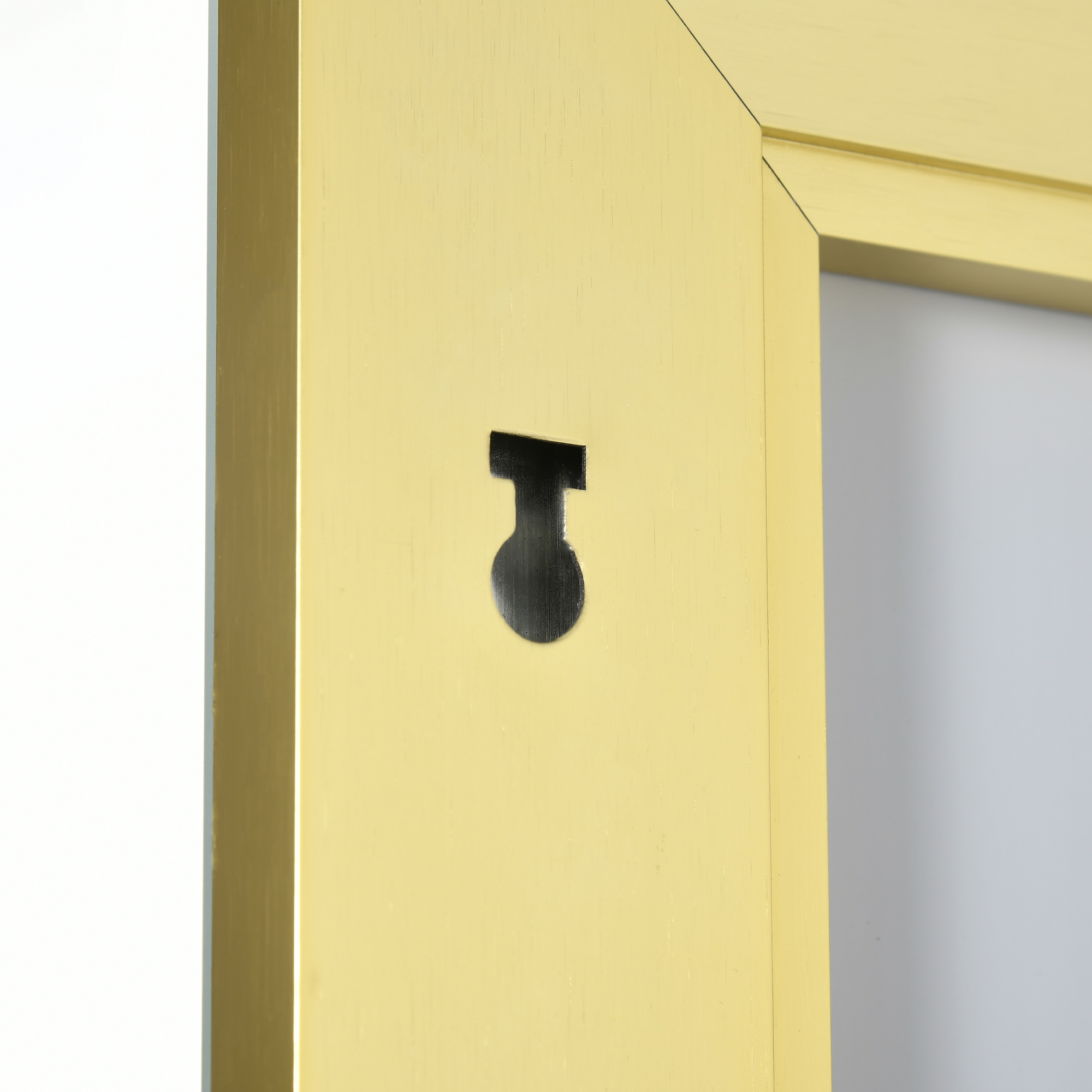 2 in 1 Ganzkörperspiegel mit LED-Licht, freistehend, wandmontiert, dimmbar, 40 cm x 37 cm x 156,5 cm, Silber