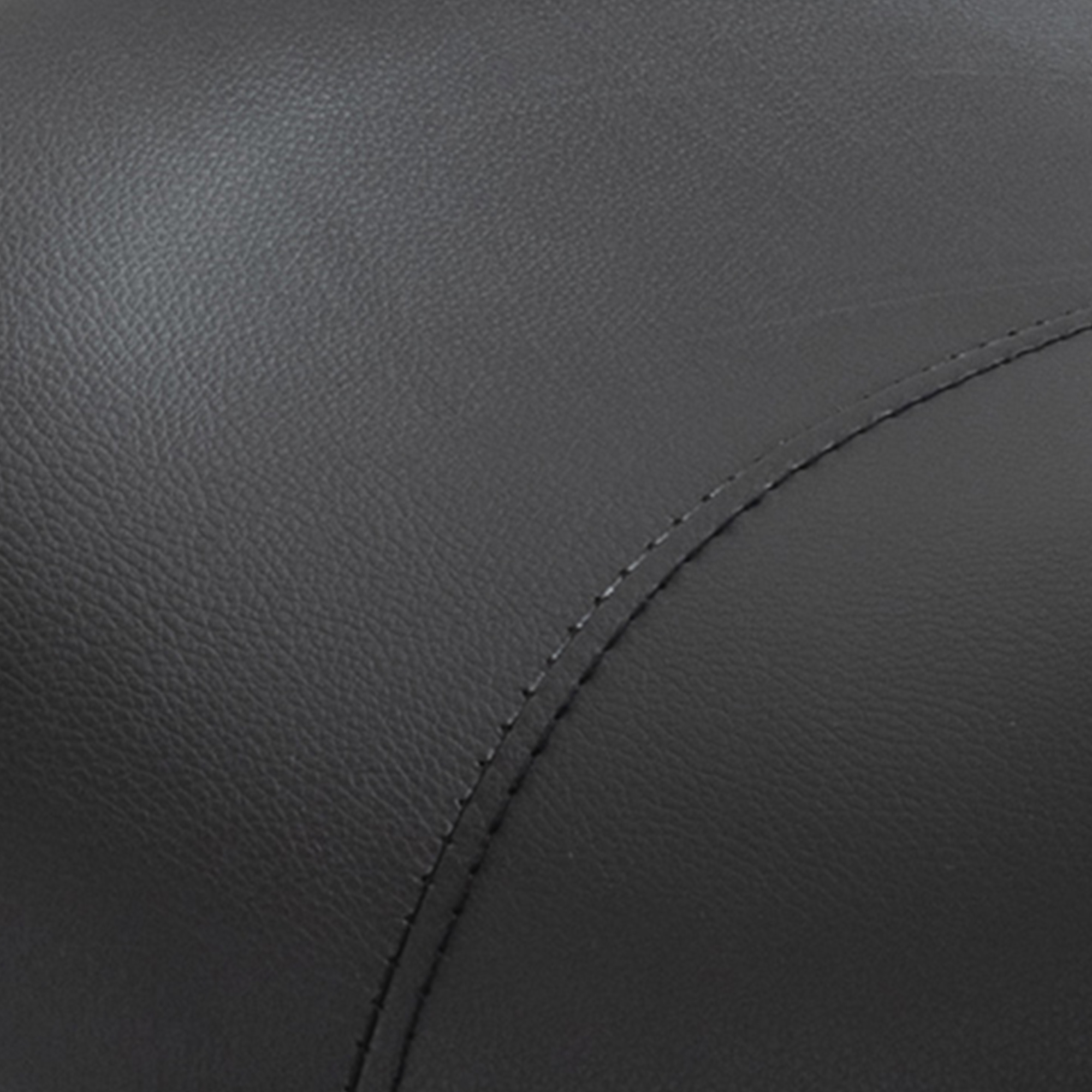 Rollhocker höhenverstellbar Drehhocker 49-61 cm Arbeitshocker drehbar Sattelhocker für Büro Salon Massage Spa Schwarz