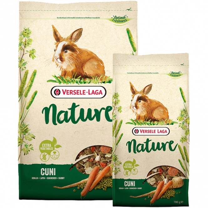 Versele-Laga Nature Kaninchen - 2,3 kg Versele-Laga Nature Kaninchen - 9 kg