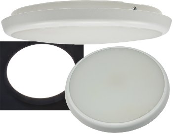 LED Deckenleuchte "SALAO 22 NW" IP54, 22W, 2200lm, 4000K, HF Bewegungsmelder LED Deckenleuchte "SALAO 22 NW" IP54, 22W, 2200lm, 4000K, HF Bewegungsmelder