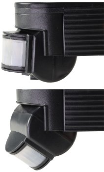 Aufputz Bewegungsmelder "CBM" 180°, IP44, 1-1200W, 3-Draht, schwarz