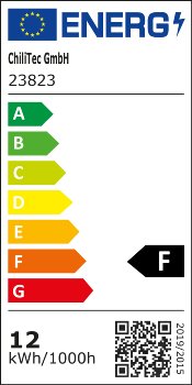 Baustellen-Leuchte A60 mit 15cm Kabel, 12W, 1130lm, 4000K neutralweiß