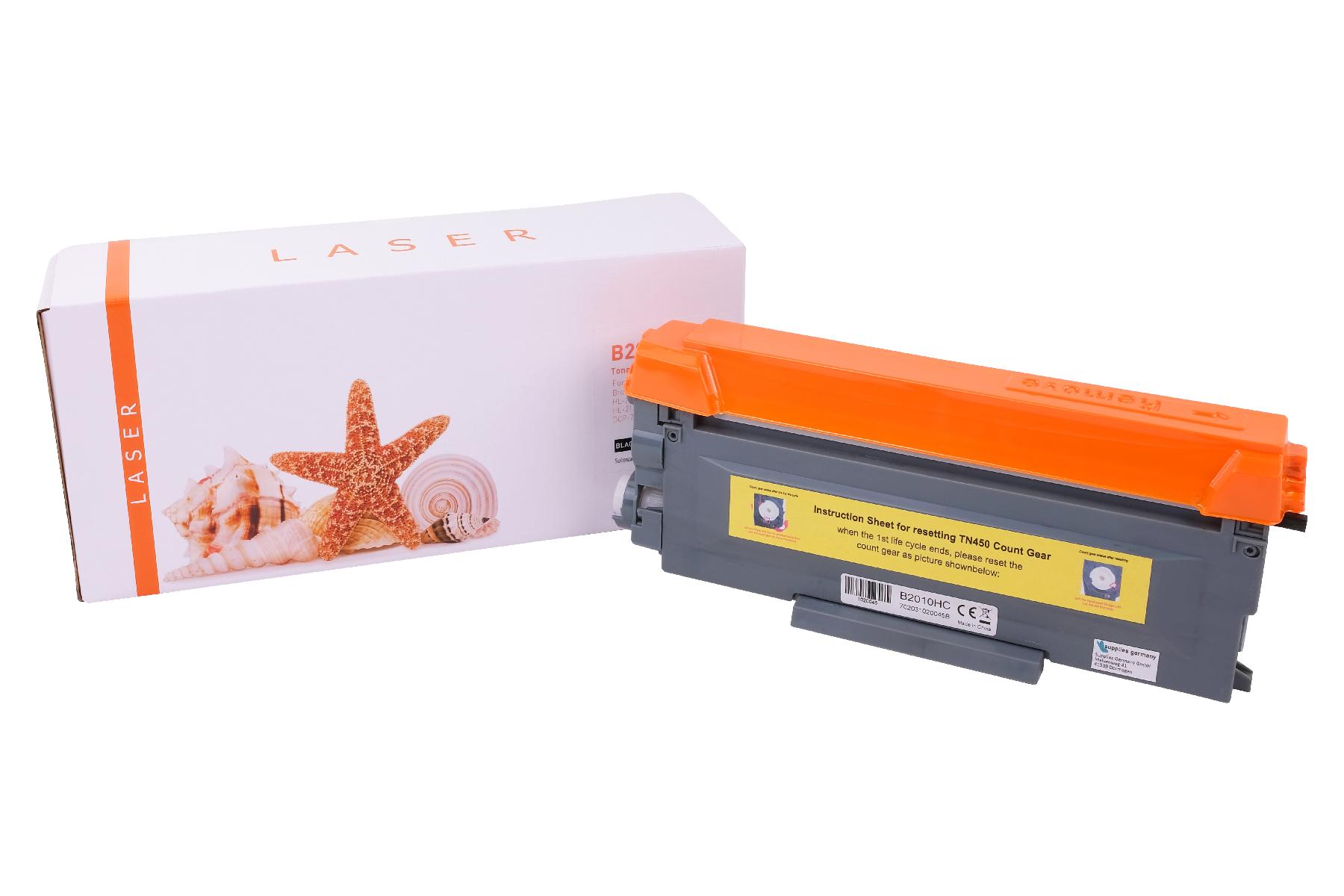 TN2010HC alternativ Toner schwarz für Brother  / TN2010HC / 5.200 Seiten