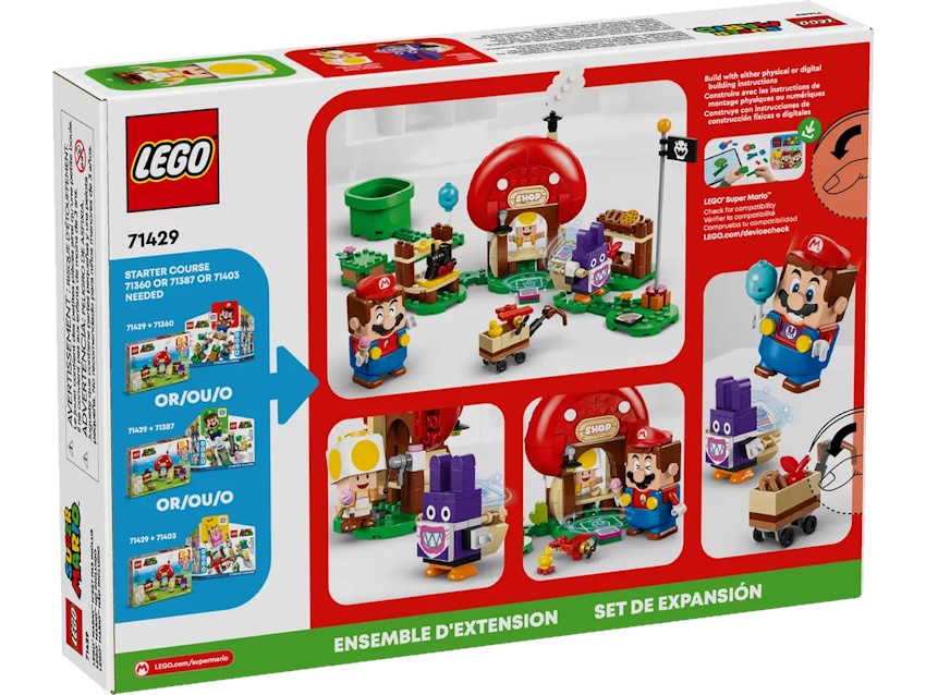 LEGO® 71429 - Super Mario Mopsie in Toads Laden - Erweiterungsset (230 Teile)