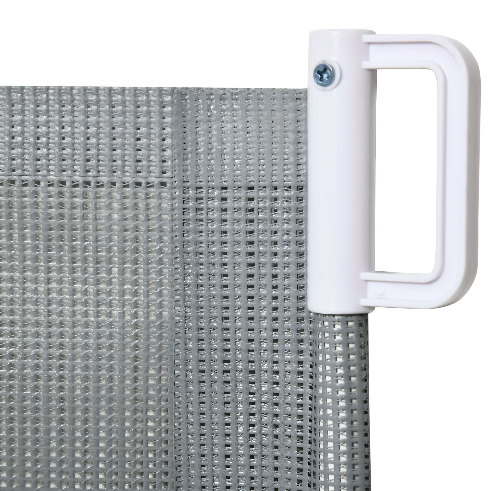 Treppenschutzgitter Metall kunststoff Grau