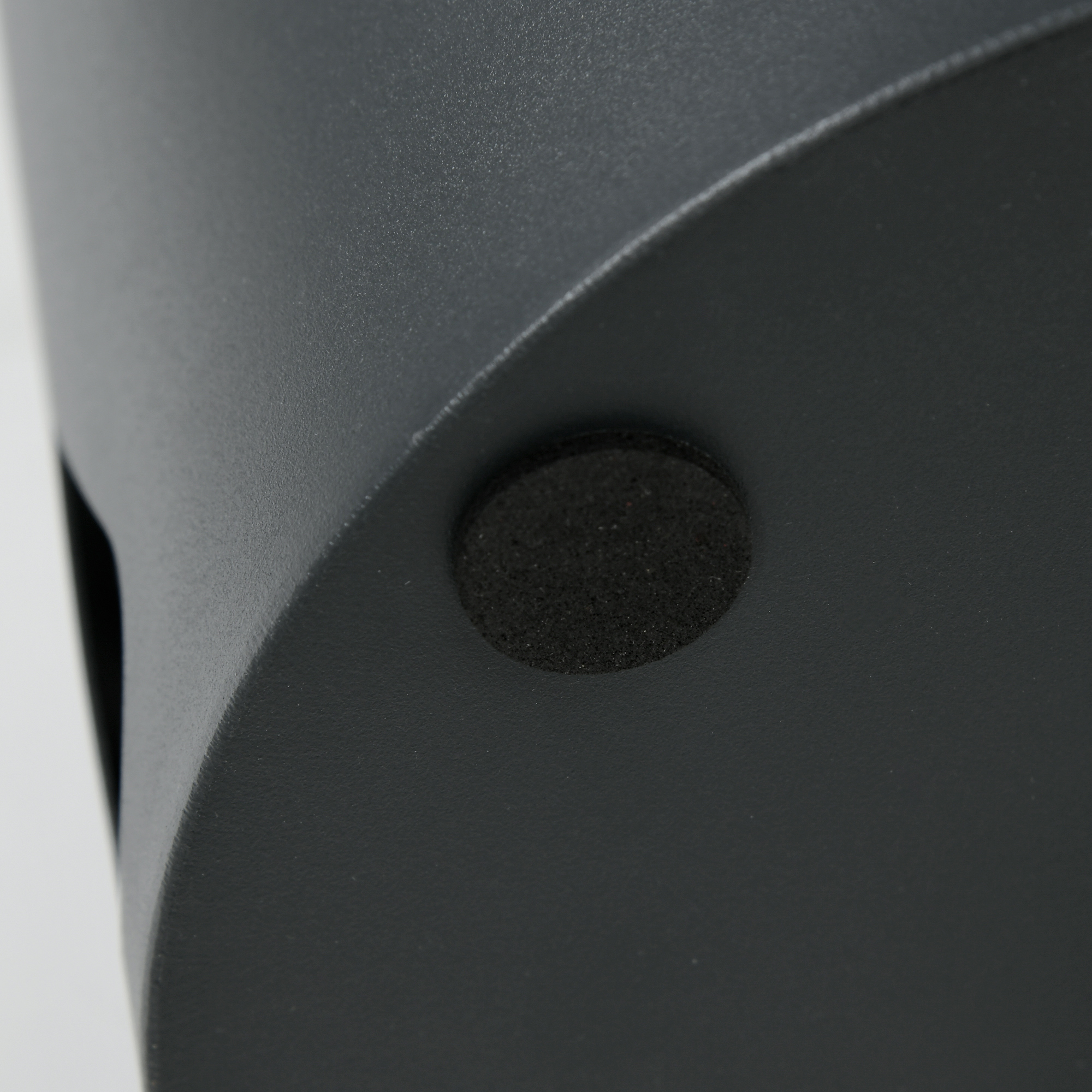 Schirmständer, Stahl, Säulenform, Herausnehmbares Bodenfach, Ø17 x 41H cm, Grau