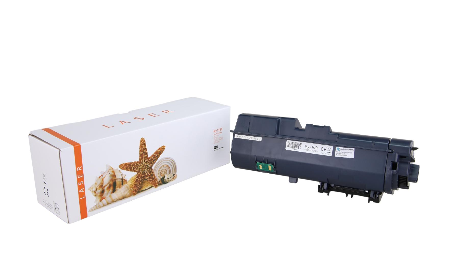 TK1160 alternativ Toner schwarz für Kyocera  / TK1160 / 7.200 Seiten