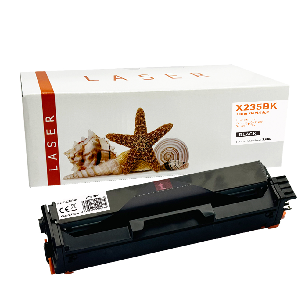 C235BK alternativ Toner black für Xerox / 6R04391 / 3.000 Seiten