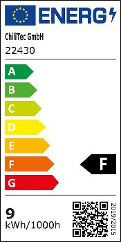 LED Glühlampe E27 "G70" 3-Stufen-Dimm, 3000k, 930lm, 230V/9W, 160°, warmweiß