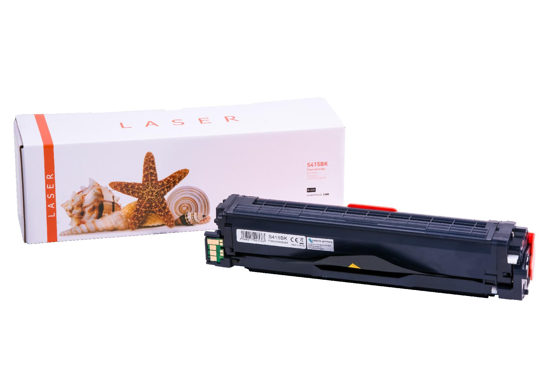 CLP415schwarz alternativ Toner schwarz für Samsung  / CLTK504S/ELS / 2.500 Seiten