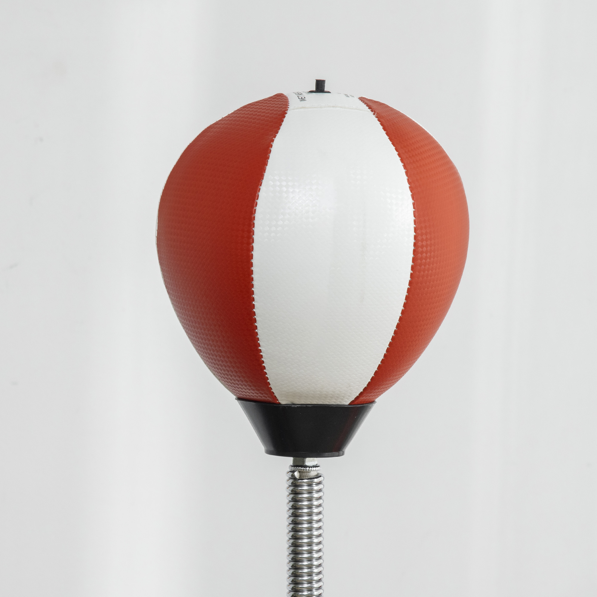 Boxstand, zwei Speedballs, drehbare Boxstange, Kickpolster, höhenverstellbar, Stahl, 107 x 36 x 140-205cm