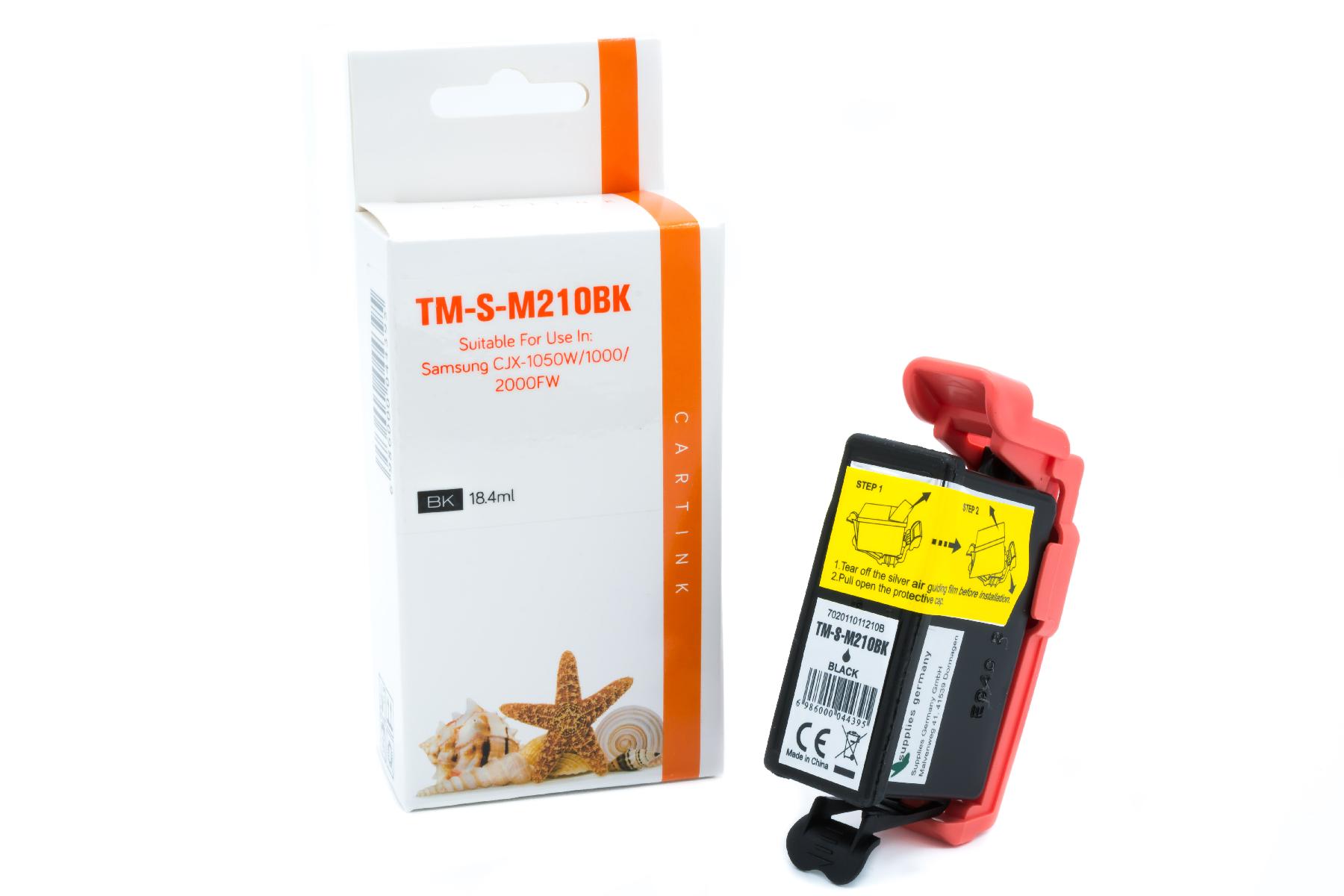 M210 Refill Tinte schwarz für Samsung  / M210 / 20ml