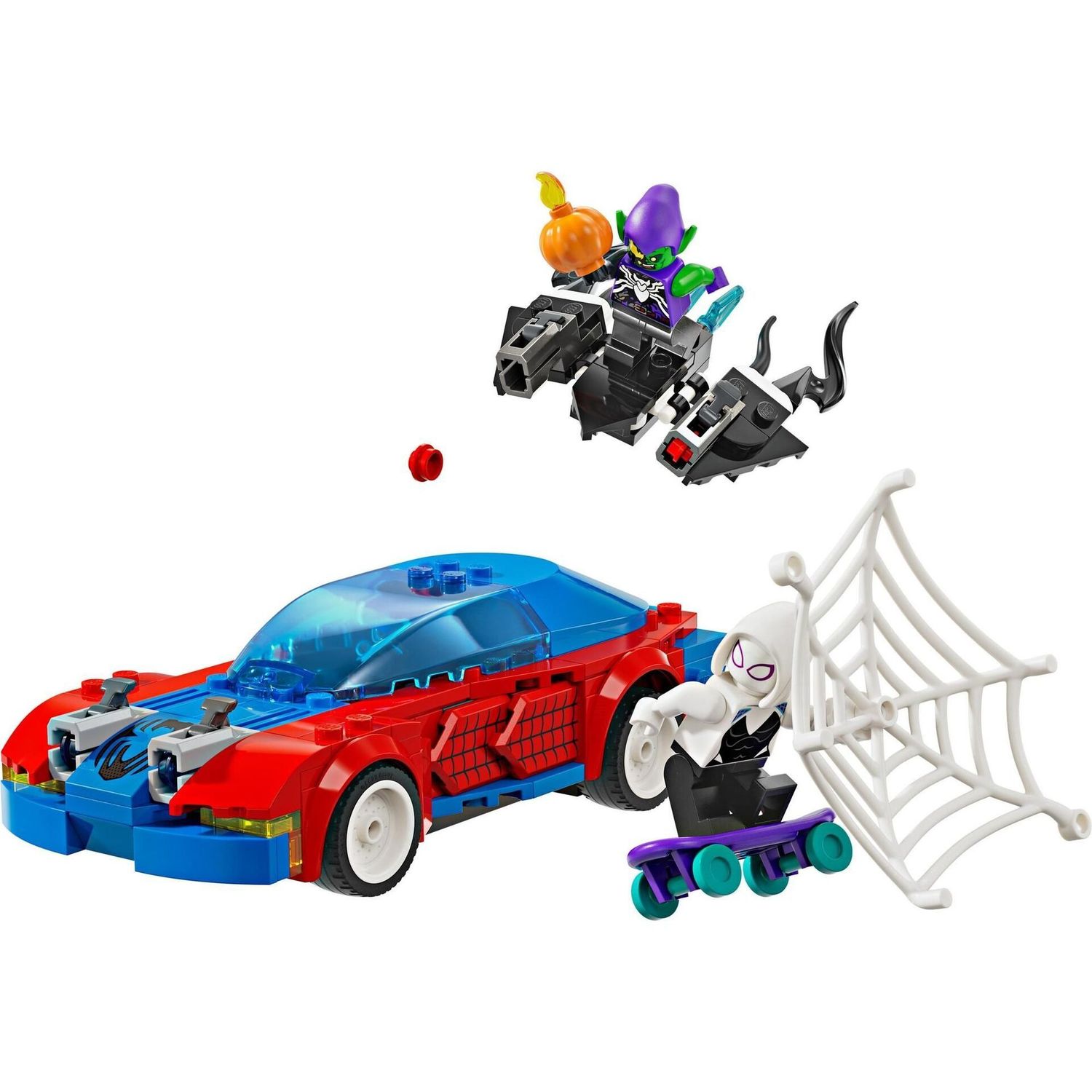 LEGO® 76279 - Marvel Super Heroes  - Spider-Mans Rennauto & Venom Green Goblin (227 Teile)