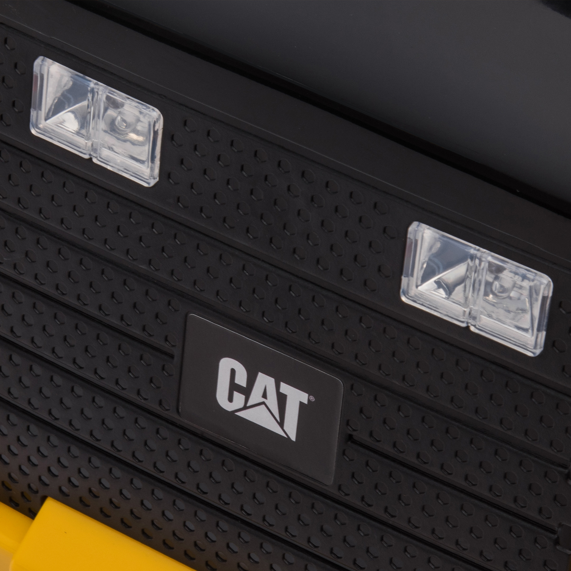 Elektro-Kipplaster für Kinder, kippbare Ladefläche, max, 3 km/h, Scheinwerfer, Hupe, gelb, 74,5 x 36 x 43,5 cm