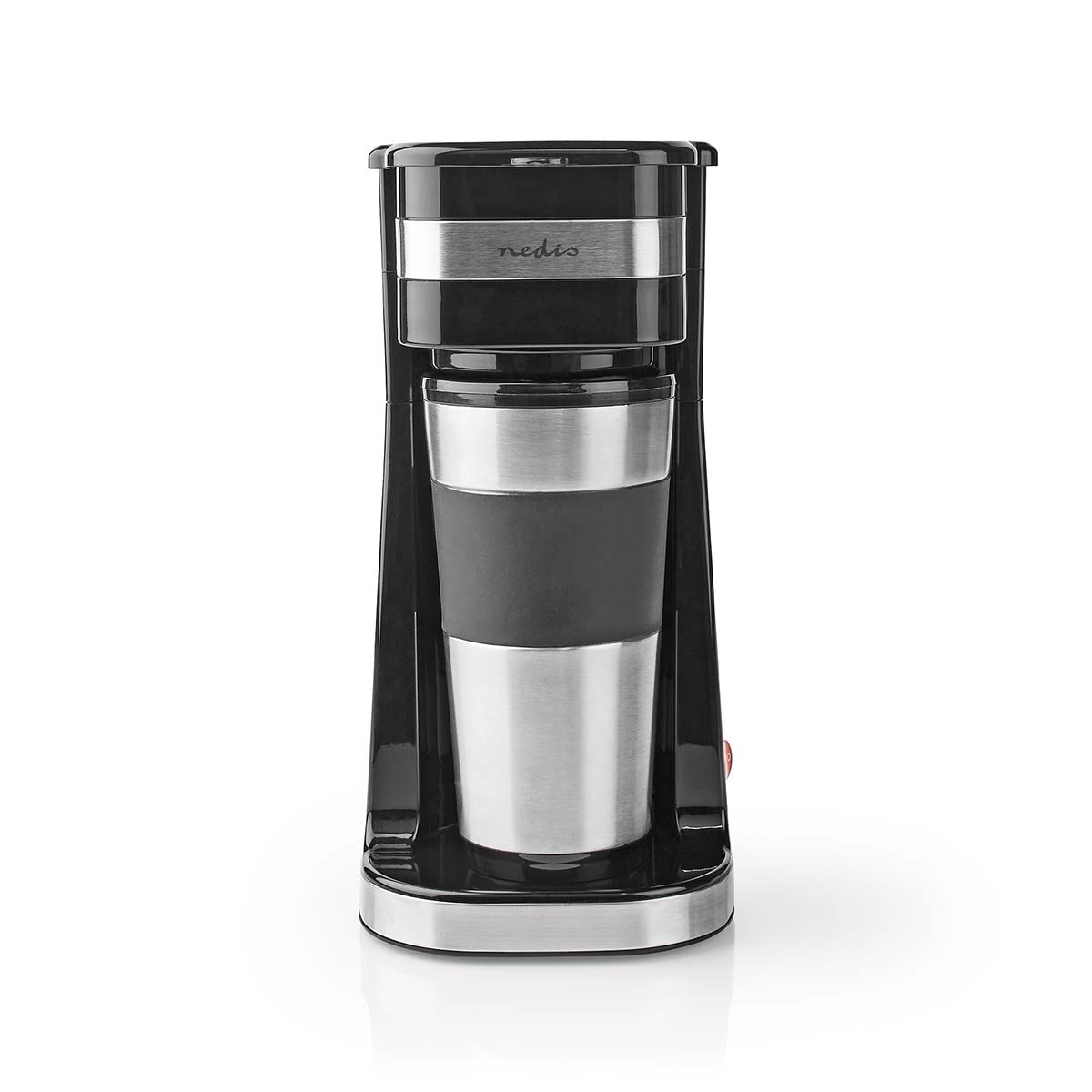 Kaffeemaschine | Filter Kaffee | 0.4 l | 1 Tassen | schwarz / Silber Kaffeemaschine | Filter Kaffee | 0.4 l | 1 Tassen | schwarz / Silber