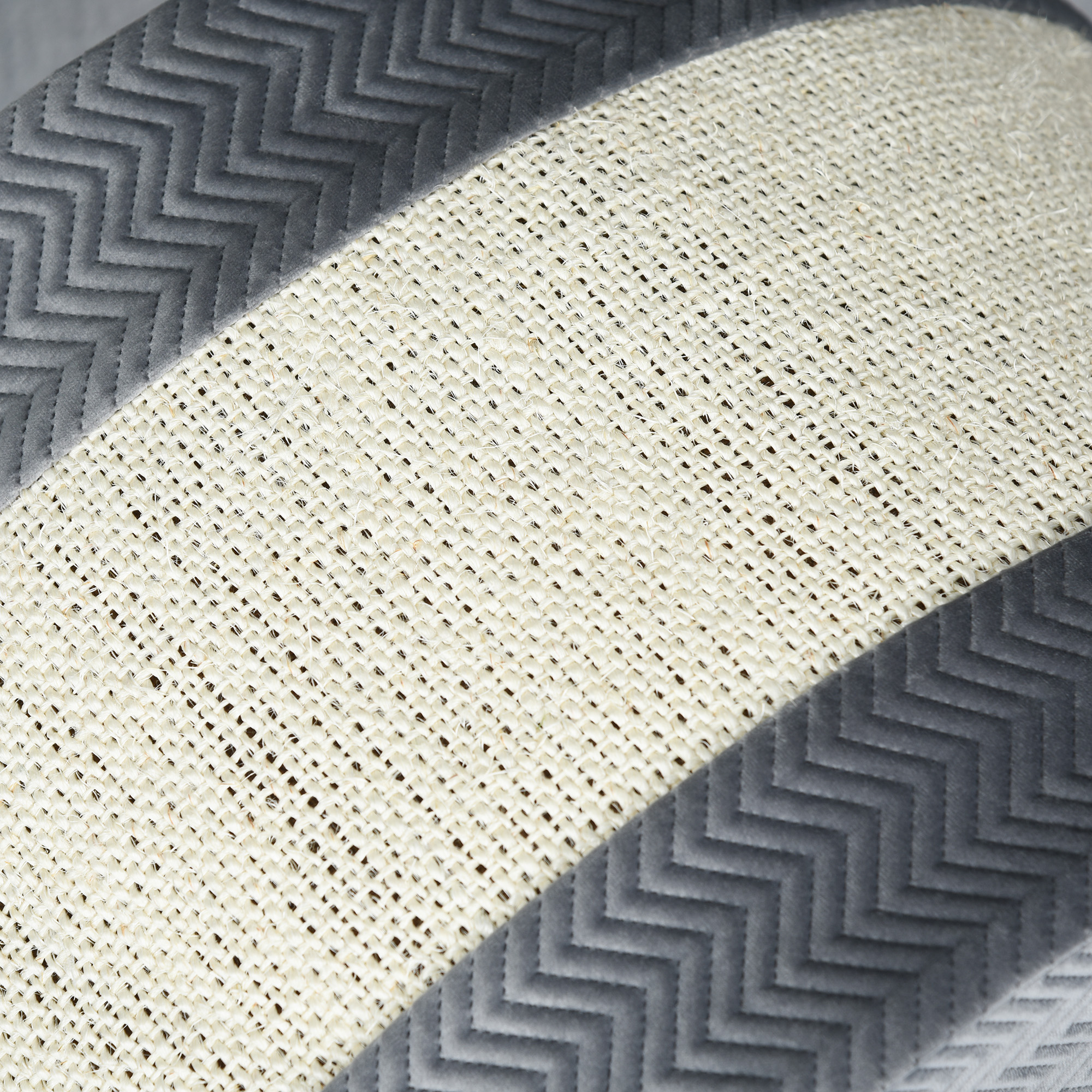 Katzenhöhle mit Kraztbrett Katzenbett Kratzhaus Katzenhaus Katzenwohnung Sisal Grau 48,5 x 30 x 30 cm