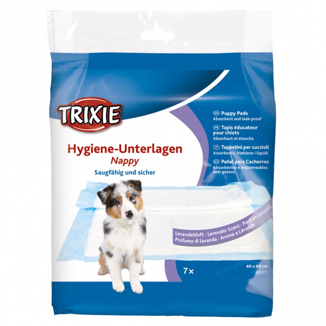 Trixie Hygiene-Unterlage Nappy mit Lavendelduft - 7 Stück Trixie Hygiene-Unterlage Nappy mit Lavendelduft - 7 Stück